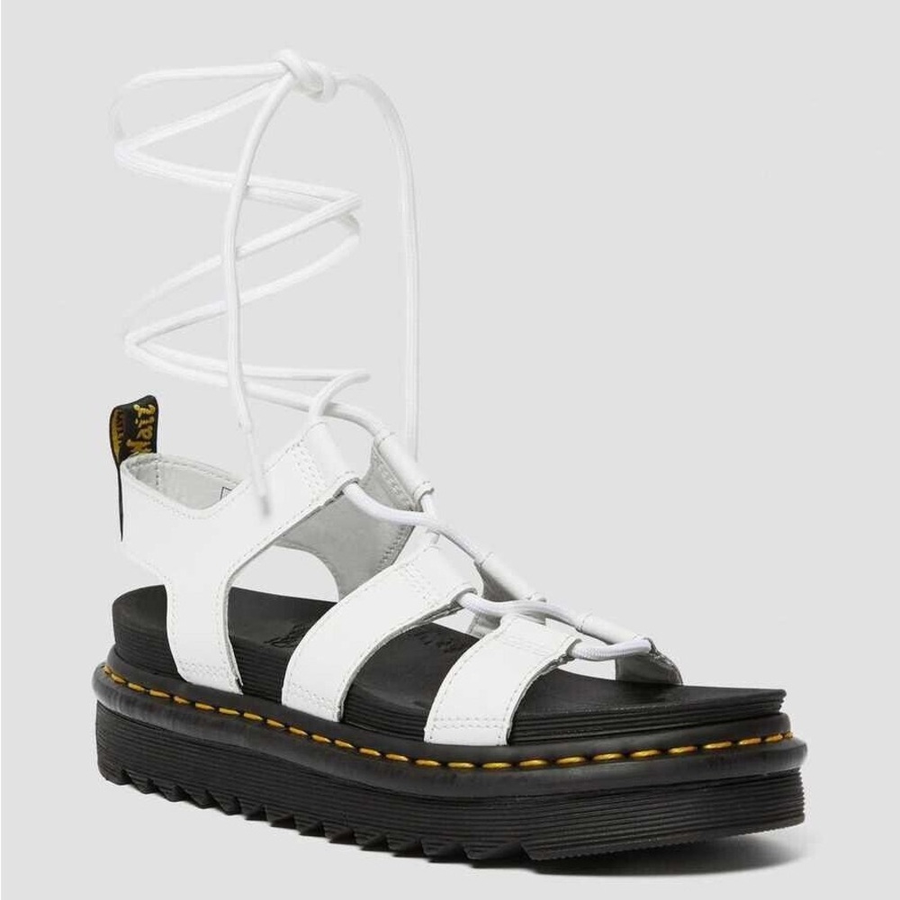 Dr Martens White Sandal